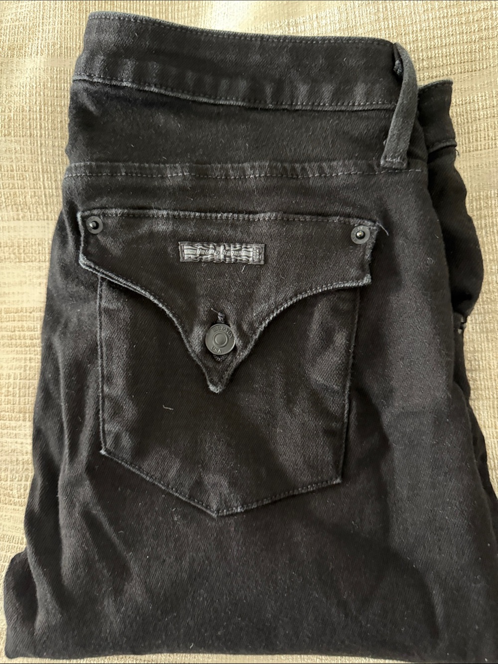Hudson Jeans Slim Straight in Black